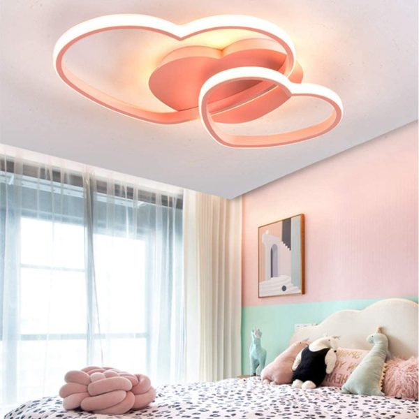 Plafonnier LED au design moderne, design féerique, luminaire décoratif de plafond, Surface réglable, idéal pour un salon, un mariage, une chambre d’enfant ou une fille