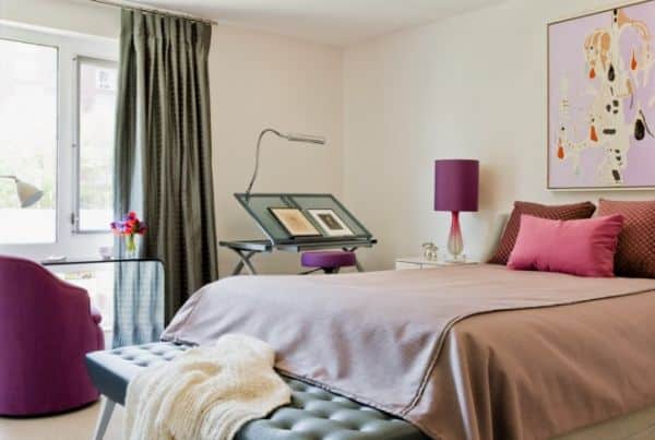 10 Abat-jours violets pour une décoration qui attire le regard