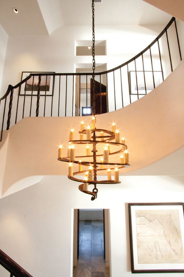 Design de lustre rouge