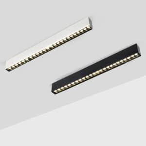 Plafonnier moderne rectangulaire LED incluse Solar