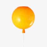 Plafonnier ballon coloré en verre Home