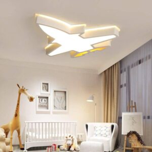 Plafonnier enfants à LED en forme d’avion Dreaming