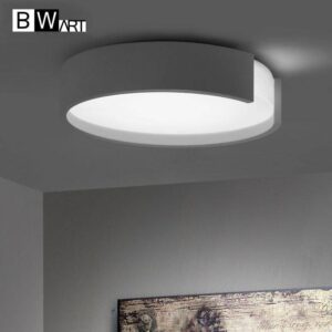 Plafonnier rond ouvert à LED Bwart